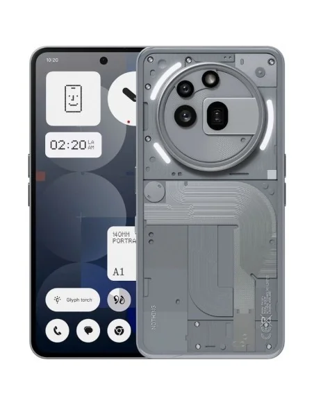Nothing Phone 3a Pro 5G 12GB 256GB Gris-MOVILES Y SMARTPHONE-Electro-tienda.net