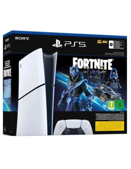 Sony PlayStation 5 Slim 1TB Digital + Fortnite Cobalt Star-CONSOLAS Y VIDEOCONSOLAS-Electro-tienda.net