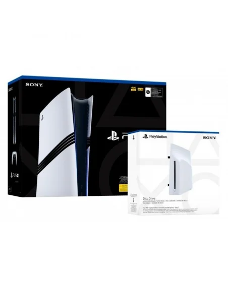 Pack Playstation PS5 Pro 2TB + Unidad de Disco BluRay