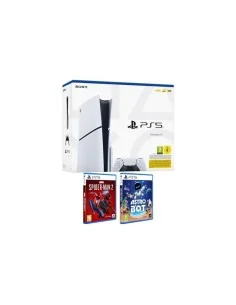 SONY PS5 Slim 1TB + Spiderman 2 + Astro Bot 2
