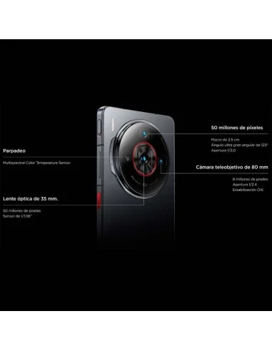 Nubia Z60S Pro 5G 16GB 512GB Negro