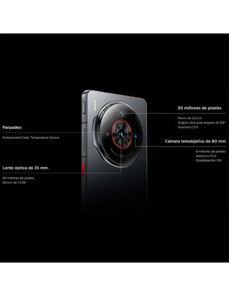 Nubia Z60S Pro 5G 16GB 512GB Negro