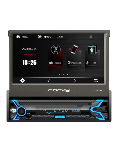 Pantalla motorizada 7" Corvy DV-799