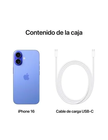 APPLE IPHONE 16 PLUS, 128GB, ULTRAMARINO