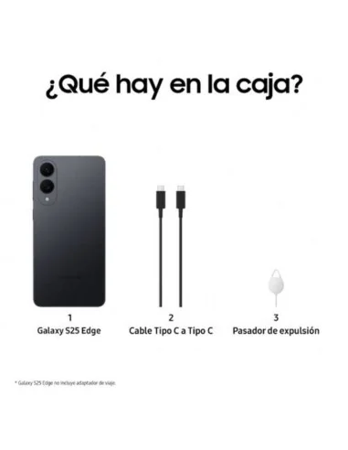 SAMSUNG GALAXY S25 EDGE, 5G, 12 GB, 512 GB, TITÂNIO PRATEADO