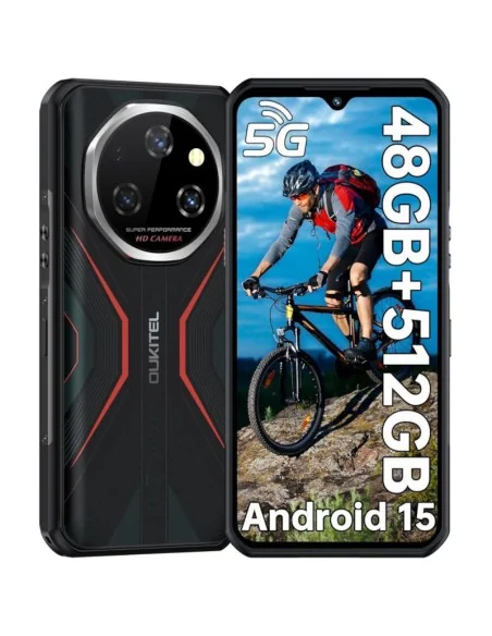 OUKITEL WP55 PRO, 5G 16GB+512GB, ROJO RUGGED