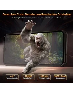 OUKITEL WP55 PRO, 5G 16GB+512GB, ROJO RUGGED 2