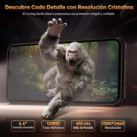 OUKITEL WP55 PRO, 5G 16GB+512GB, VERMELHO ROBUSTO