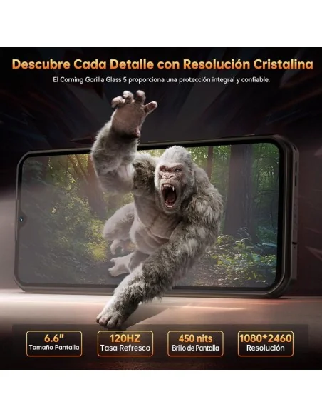 OUKITEL WP55 PRO, 5G 16GB+512GB, VERMELHO ROBUSTO