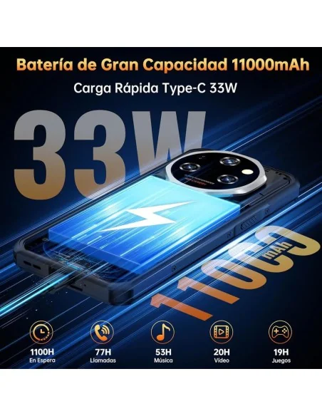 OUKITEL WP55 PRO, 5G 16GB+512GB, VERMELHO ROBUSTO