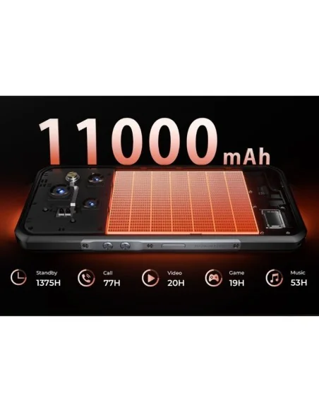 OUKITEL WP55 PRO, 5G, 16 GB + 512 GB PRETO ROBUSTO