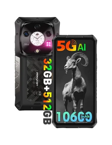 ULEFONE ARMOR 28 PRO, 16GB + 512GB, NEGRO