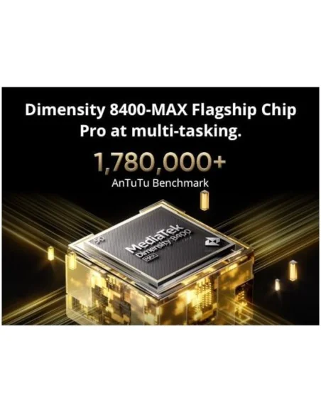 REALME GT 7T, 12GB+256GB, NEGRO