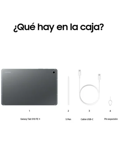 Samsung Galaxy Tab S10+ FE | 13.1" | 256GB y 12GB RAM | WiFi Gris