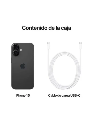 APPLE IPHONE 16, 256GB/PRETO