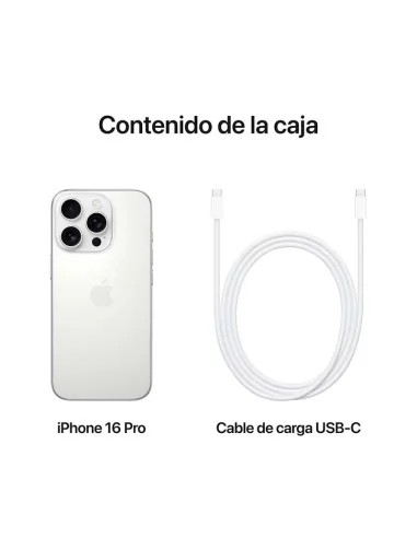 APPLE IPHONE 16 PRO, 512GB - BLANCO TITANIO