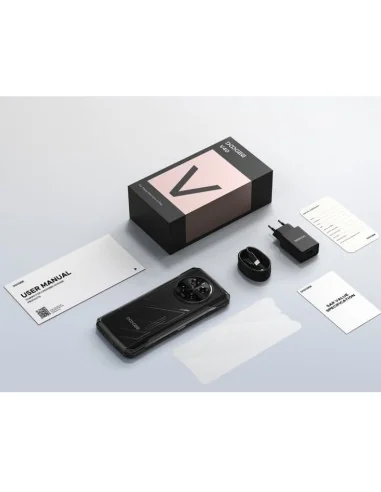 Doogee V40, 5G, 12GB+512GB, Negro/Plata Rugged
