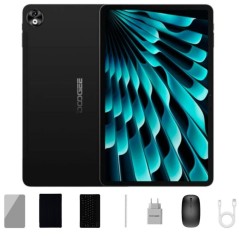 Doogee T40 Pro VIP 12'' 8GB+512GB, WiFi+4G Preto/Tablet com Acessórios