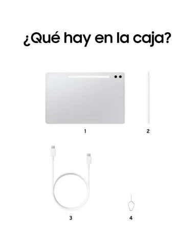 SAMSUNG TAB S10 PLUS, 12GB+256GB 12.4" WIFI/ PLATA