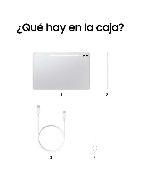 SAMSUNG TAB S10 PLUS, 12GB+256GB 12.4" WIFI/ PLATA