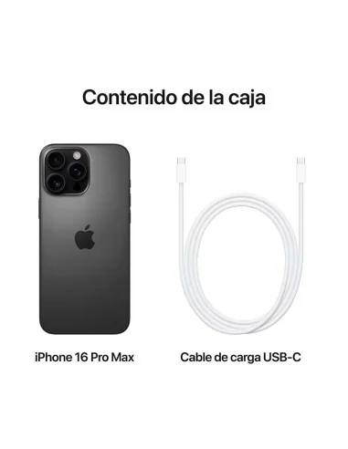 APPLE IPHONE, 16 PRO MAX/ 512GB/ PRETO TITÂNIO