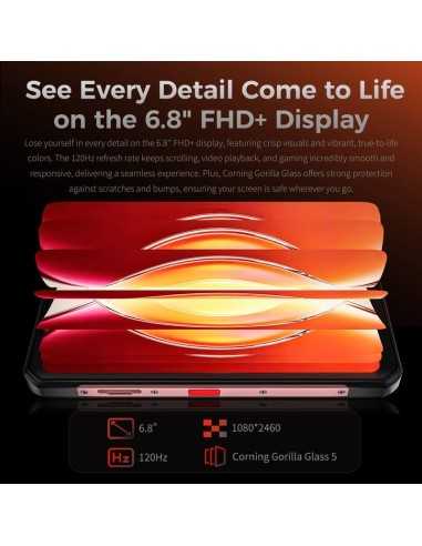 Oukitel WP56, 5G, 12GB+512GB/Rojo Rugged