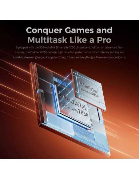 Oukitel WP56, 5G, 12GB+512GB/Rojo Rugged
