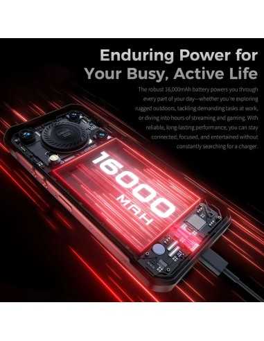 Oukitel WP56, 5G, 12GB+512GB/Vermelho Robusto