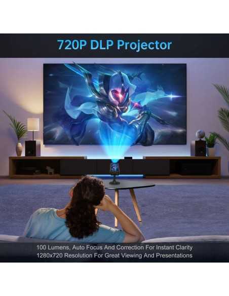 Projetor de Cinema, Unihertz Tank 4 Pro 5G, 18 GB+1TB/Preto Robusto