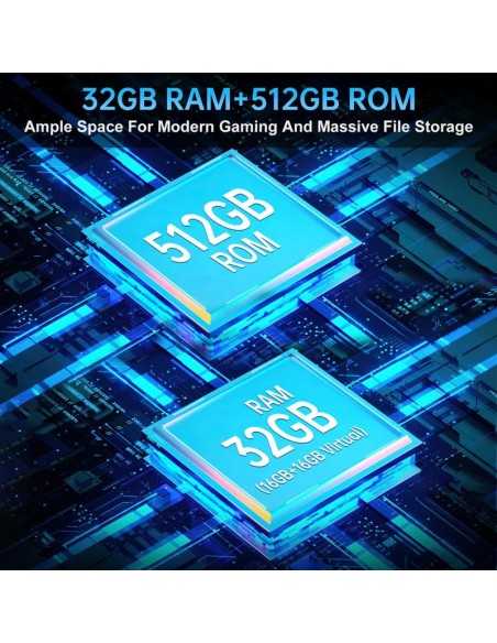 Projetor Unihertz Tank, 4 Pro Cinema, 5G, 16GB+512GB/Preto Robusto