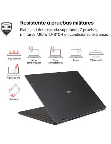 Portátil LG Gram 15ZD80T-G.AX55B Ryzen AI 5-340 16GB RAM 512GB SSD 15.6" Sin SO