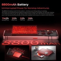 Oukitel WP210, 5G, 12GB+512GB/Preto Robusto