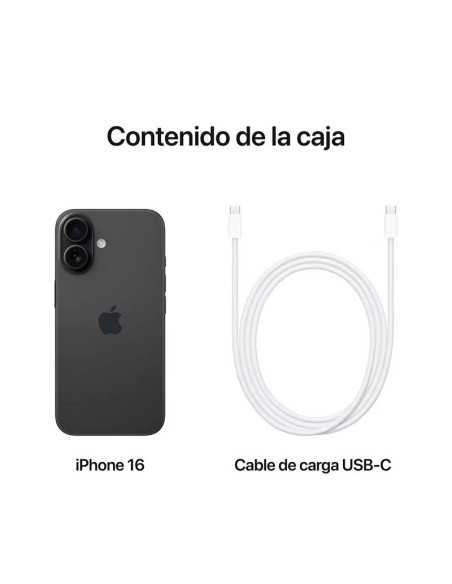 APPLE IPHONE 16,128GB/NEGRO