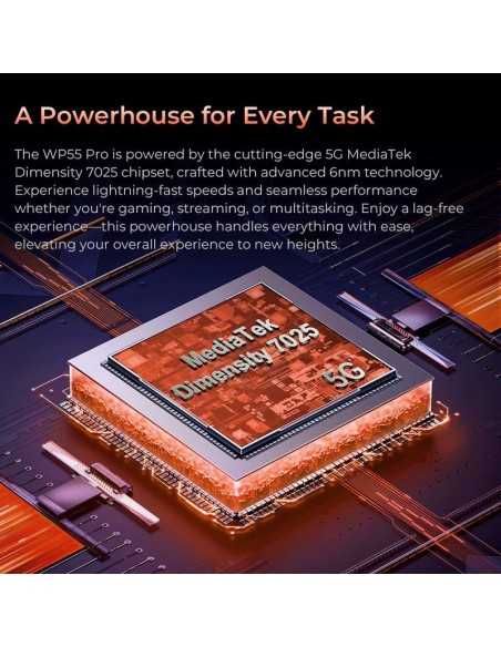 Oukitel WP55, 5G, 12GB+256GB/Preto Robusto