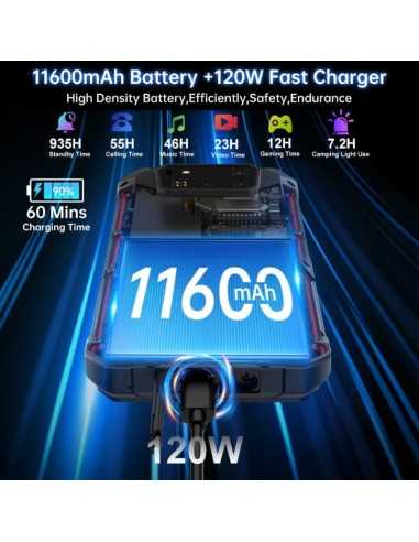 Unihertz 8849 Shark 3 5G 16GB+512GB/Negro Rugged