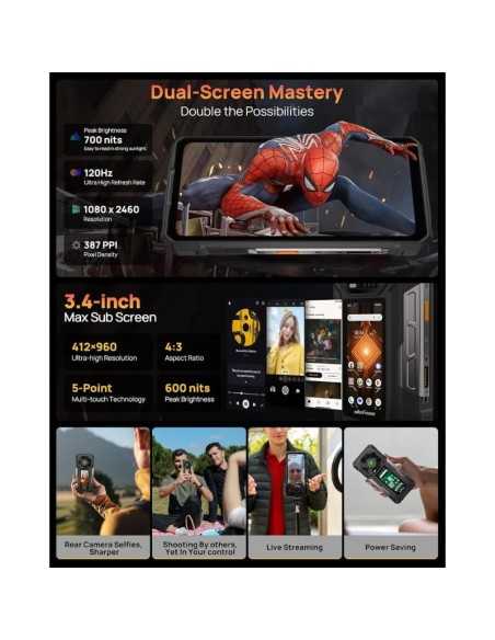 Ulefone Armor 33 Pro 5G,16GB+512GB/Rugged