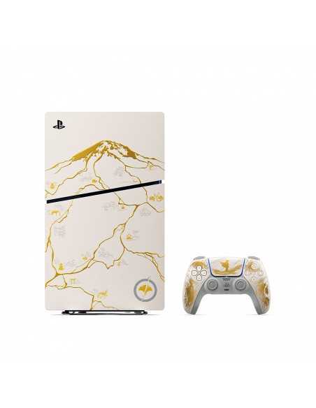 PS5 Slim com Leitor + DualSense Edição Especial + Ghost of Yotei