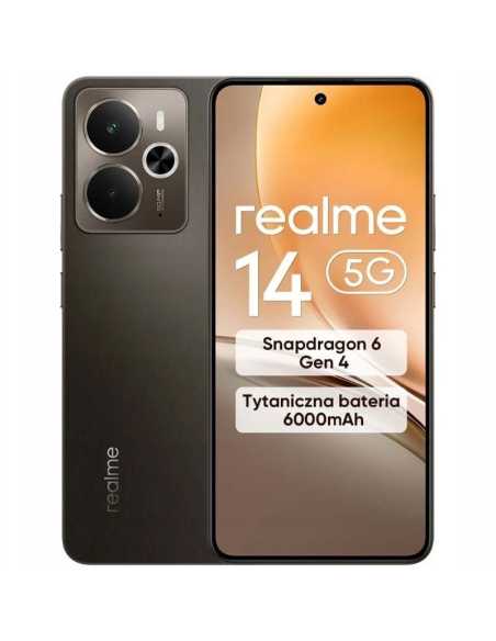 Realme 14 5G 256GB Castanho | Snapdragon 6 Gen 4 | 6000 mAh