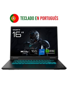 PORTÁTIL GIGABYTE A16 | i7-13620H | RTX 5070 | 32GB | 1TB | 16" | FreeDOS