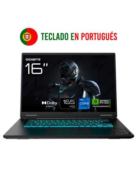 PORTÁTIL GIGABYTE A16 | i7-13620H | RTX 5070 | 32GB | 1TB | 16" | FreeDOS