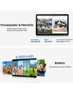 Samsung Galaxy Tab S10 Lite 10.9" | 8GB/256GB | S Pen | Cinzento 2