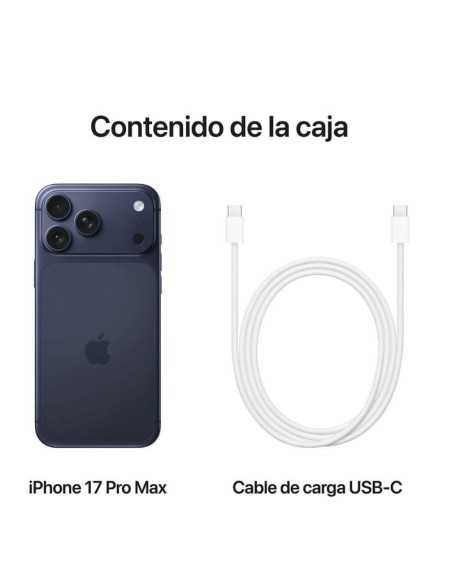 Apple iPhone 17 Pro Max 5G | 512GB Azul Escuro | Chip A19 Pro
