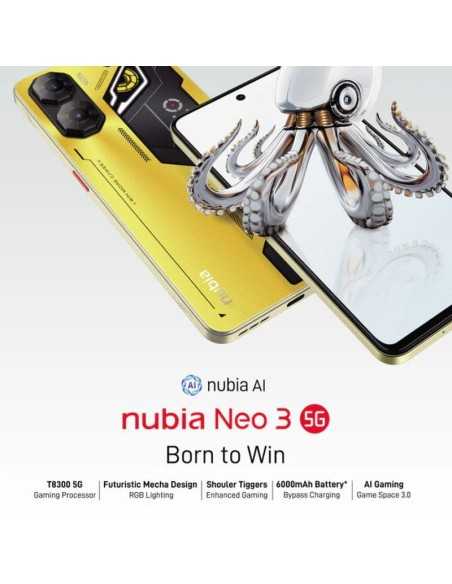 Nubia Neo 3 GT 5G | 12GB RAM+256GB | Amarillo | Móvil Gaming