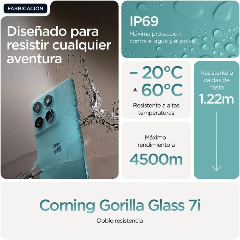 Motorola Edge 60 Fusion 5G | 8GB+256GB - Azul