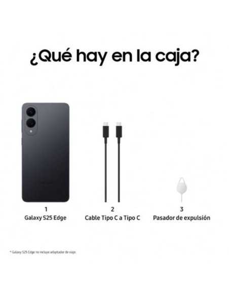Samsung Galaxy S25 Edge 5G 256GB Titanium Negro | 200MP