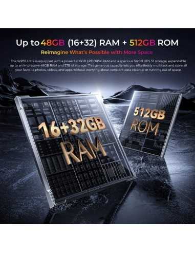 Oukitel WP55 Ultra 5G 512GB | Robusto IP69K | Bateria 10000 mAh