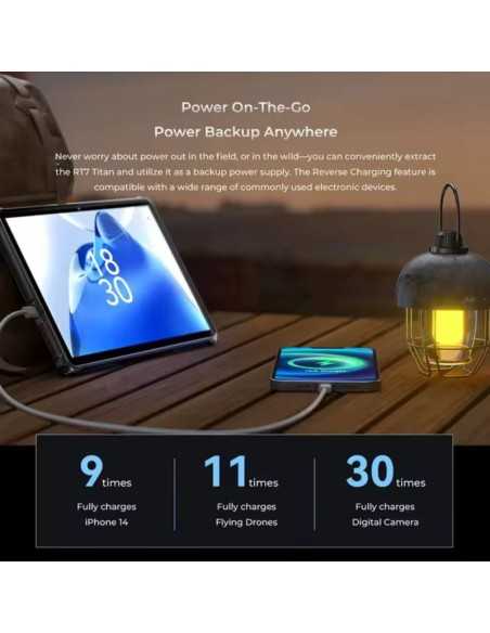 Oukitel RT7 Titan 10.1 12GB+512GB, 5G, Negro - Rugged