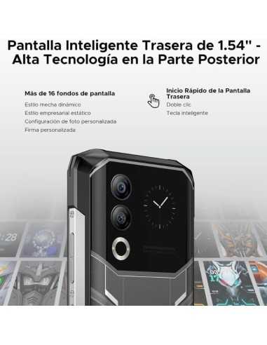 Doogee Blade 20 Ultra Preto | 10300 mAh | IP69K | 512GB