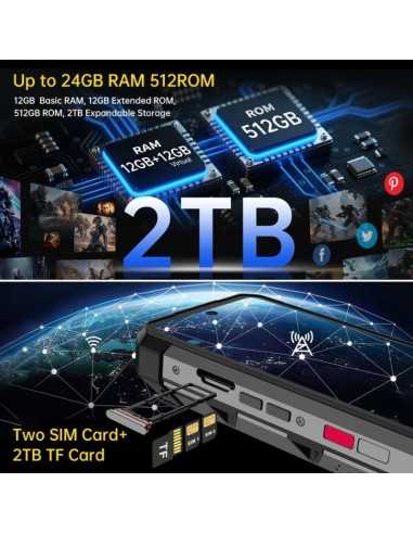 Unihertz 8849 Hike 12GB+512GB- Reforçado