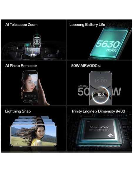 Oppo Find X8 5G 12GB+512GB: Negro